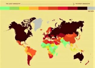 Ovo je 10 “najnezdravijih” zemalja na svetu