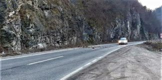 Česti odroni na magistrali od Bistrice ka Prijepolju, Brodarevu i Gostunu