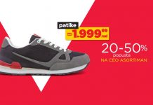 U ĐAK SPORTU samo od 10. do 19. maja, patike od 1.999,99 dinara!