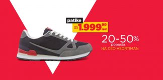 U ĐAK SPORTU samo od 10. do 19. maja, patike od 1.999,99 dinara!