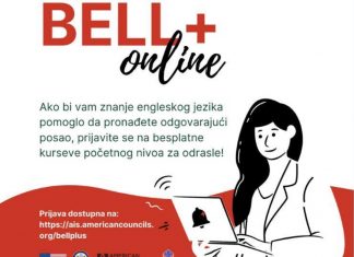 Besplatni kursevi engleskog jezika – Bell+online