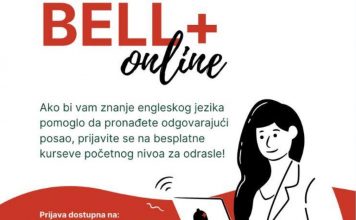 Besplatni kursevi engleskog jezika – Bell+online