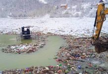 Počelo čišćenje Potpećkog jezera