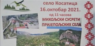 Sutra u Kosatici “Miholjski susreti prijepoljskih sela”