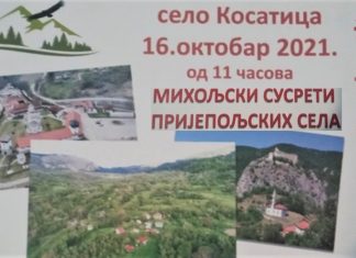 Sutra u Kosatici “Miholjski susreti prijepoljskih sela”