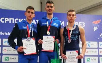 Maid Preljević prvak Srbije u disciplini skok uvis