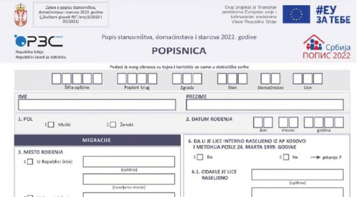 Počeo popis: Sve važne informacije i svih 69 pitanja koja će vam postavljati popisivači
