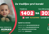Humanitarna akcija – Za Vasilijev prvi korak