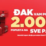 ĐAK vam poklanja 2000 dinara popusta na sve patike
