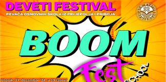 „Bum fest“ – 17. decembra u 19h u Domu kulture u Prijepolju