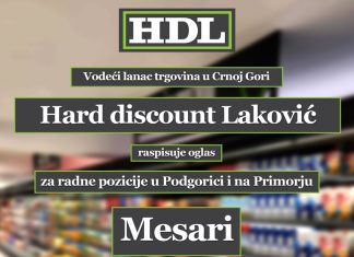 Hard Discount Laković traži mesare – plata do 1700€ uz smeštaj i hranu!